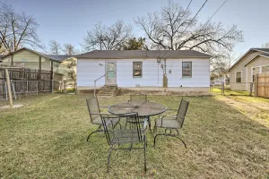 Image of Yard with BBQ Pit Getaway Near Dtwn Temple!