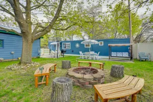 Image of Walk to Lake Huron Pet-Friendly Caseville Cottage