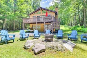 Image of Swim, Hike and Unwind Resort Cabin in Lake Ariel!
