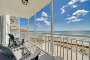 Image of Spacious 3BR Beachfront Condo with Balcony & Parking