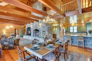 Image of Lakefront Custom-built Mentone Home: Game Room!