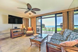 Image of Beachfront Condo Sunset Views and Pool Access!