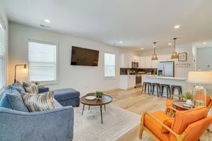 Image of 2 Mi to UT: Modern Retreat w/ Covered Porch