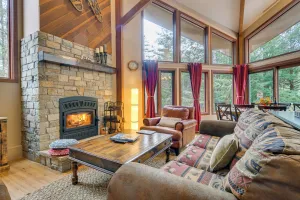 Image of Ski & Golf: Cozy North Conway Mountain Cabin!