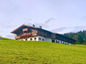 Image of Farmhouse in Hochfilzen with mountain view