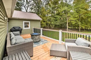 Image of Benton House w/ Grill, Private Dock & Lake Access!