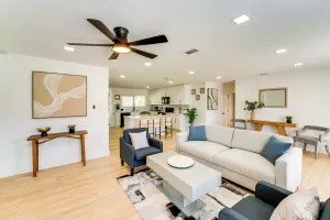 Image of Covered Patio & Private Yard: Dallas Area Home