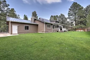 Image of Game Room, Yard, Deck and Fireplace Lakeside Home