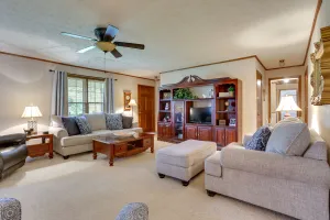 Image of Cozy Georgia Getaway w/ Deck, Grill & Fire Pit!