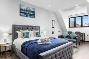 Image of Stylish Studio Apt By Stay Smart Short Lets & Serviced Accommodation Woodstock With Free WiFi