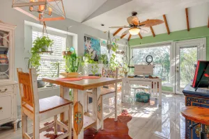 Image of Boho-chic Retreat w/ Yard, 22 Mi to Dtwn Austin!