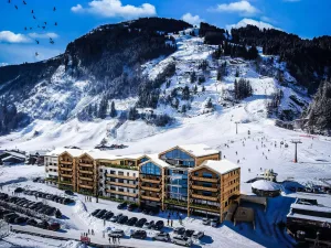 Image of Nice Apartment With Balcony & Terrace on Ski Slope