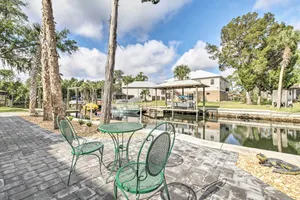 Image of Canal-Front Home with Boat Dock in Crystal River