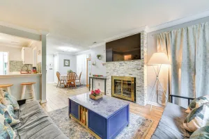 Image of 3 Mi to Bojangles Coliseum: Townhome w/ Patio!