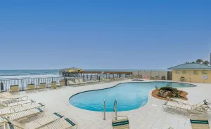 Image of Sweet Sunrise Oceanfront Condo w Pool Hot Tub