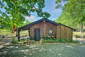 Image of Charming Lakefront Cabin Fish, Hike and More!
