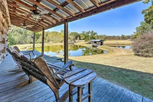 Image of Unique Loft Cabin Fire Pit and Fishing Access!