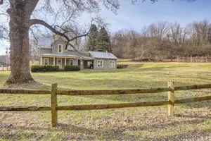 Image of Patio & Scenic Views: Modern Ohio Farmhouse