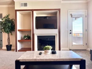 Image of New Elegant 1BR Retreat Heated Pool Gym Sauna