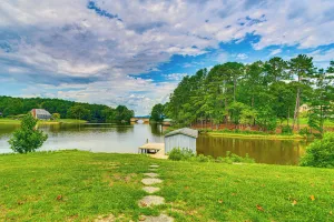 Image of Private Island Getaway in Roanoke Rapids w/ Grill!