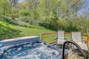 Image of Lakefront Kingsport Home with Private Hot Tub!