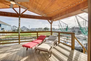 Image of Private Dock, Lanai: Bayou Retreat in Barataria!