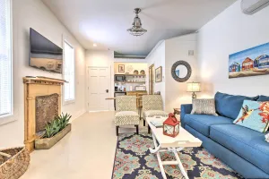 Image of Walk to Beach From Chic Old Town Apartment w\/ Yard
