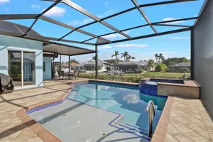 Image of Cape Coral Pool Home With Boat Lift, Access to Gulf