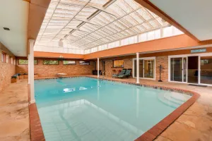Image of Indoor Pool Peaceful Oasis in Hitchcock!