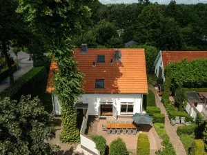 Image of Luxury spacious house with two bathrooms at park with swimming pools, restaurant, bowling, massage & wellness