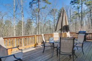Image of Less Than 1 Mi to Lake Hot Springs Village Escape with Deck