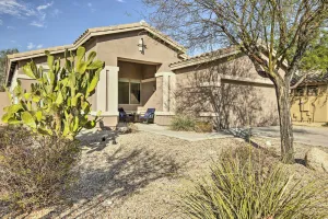 Image of Fire Pit, Covered Patio Stylish Goodyear Refuge