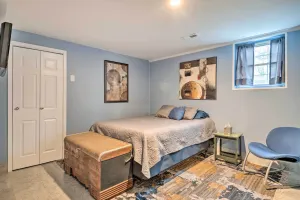 Image of Home with Fire Pit - 8 Mi to Dtwn Mile Square!