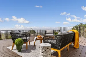 Image of Serene Oceanview Escape With Expansive Deck 3 Bedroom Home