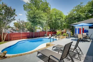 Image of Bedford Retreat with Private Pool and Gas Grill!