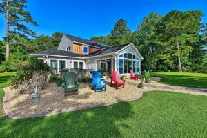 Image of Bayfront Blounts Creek Home Private Beach and Dock!