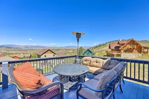 Image of Ski and Bike Home with Deck and Hot Tub in Granby!
