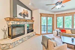 Image of Gorgeous Steamboat Townhome Shuttle to Ski Resort