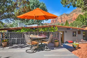 Image of Patio and Views Peaceful Sedona Getaway!