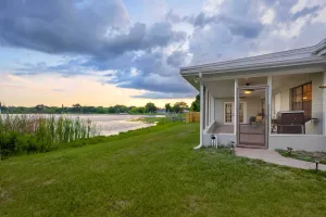 Image of Lakefront Home with Screened Porch and Grill