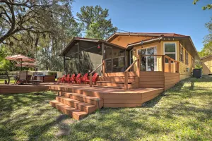 Image of Keystone Heights Lakefront Cabin - Fire Pit, Grill