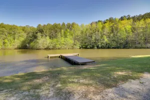 Image of Fire Pit + Lake Access: Cabin Retreat in Heflin