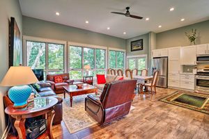 Image of Grand Rapids Area Lakefront House with Dock