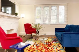 Image of Gather Around the Mid-century Table at a Tranquil Haven