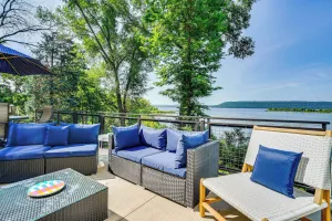 Image of Maiden Rock Cottage w/ Fire Pit & Lake Pepin Views