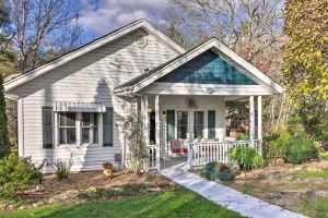 Image of Mtn Cottage w/ Fire Pit in Newland!