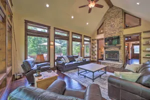 Image of Huge Vian Family Retreat: Hot Tub + Game Room