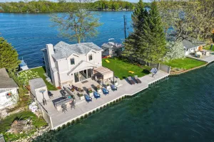Image of Michigan Island Lake House Sunrise and Sunset Views