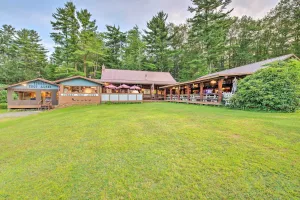 Image of Handcrafted Log Cabin in Candor Group Getaway!