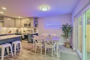 Image of Beach Break Home with Hot Tub - Walk to Beach